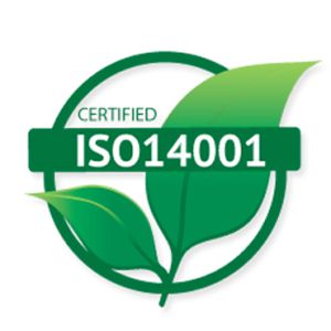 Certified ISO 14001